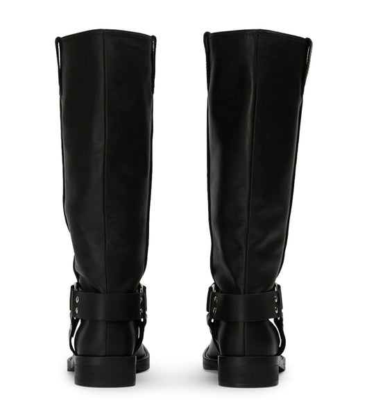 Botas de combate Tony Bianco Ciclismo Black Wax 3.5cm Negras | CLCIF19899