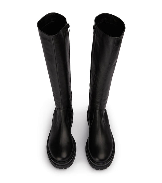 Botas de combate Tony Bianco Wanda Black Venice 4.5cm Negras | MCLFT19229
