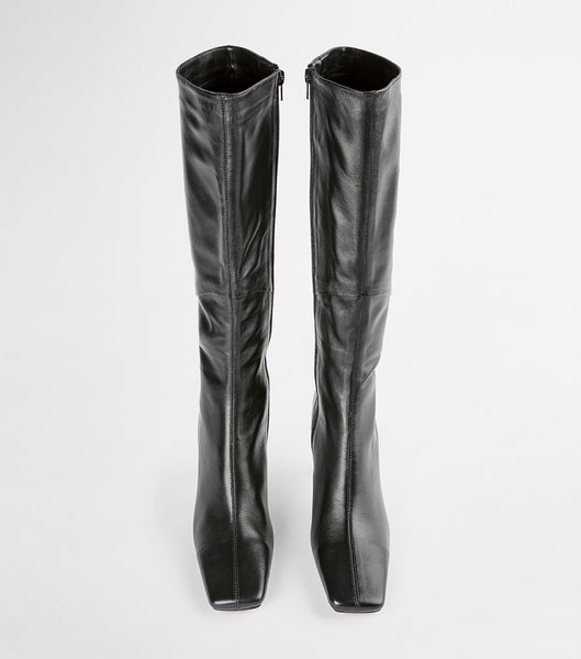 Botas de media pantorrilla Tony Bianco Fantasy Black Venice 8cm Negras | DCLVO41876