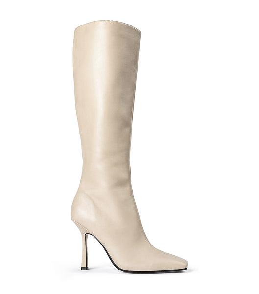Botas de media pantorrilla Tony Bianco Havana Vanilla Nappa 10.5cm Amarillo Claro | PCLQX71644