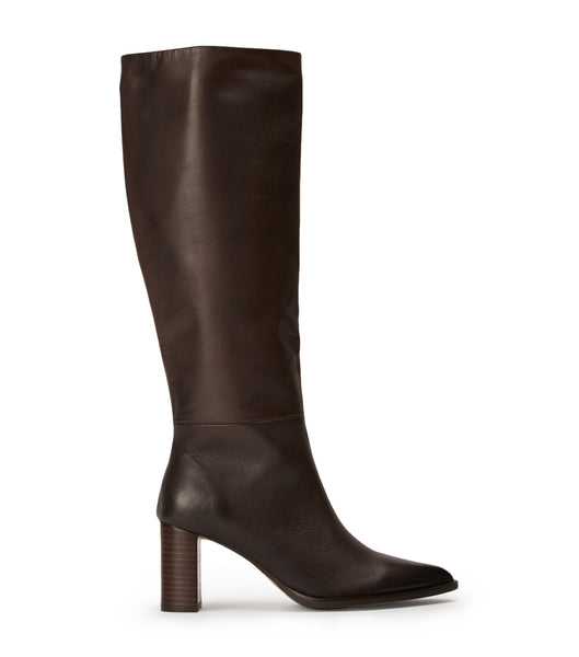 Botas de media pantorrilla Tony Bianco Peppe Choc Como 7.5cm Chocolate | CLZDE48327