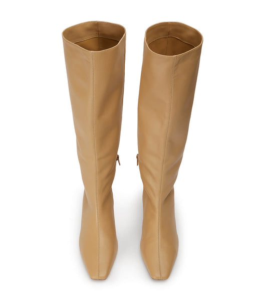 Botas de media pantorrilla Tony Bianco Vixon Honey Nappa 5cm Naranjas | CLJZR35880