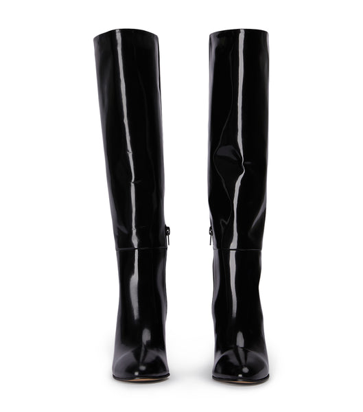 Botas hasta las rodillas Tony Bianco Boss Black Hi Shine 9.5cm Negras | ECLVG63506
