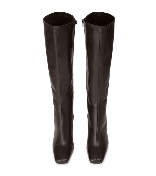 Botas hasta las rodillas Tony Bianco Havana Chocolate Nappa 10.5cm Chocolate | CLIIZ81153