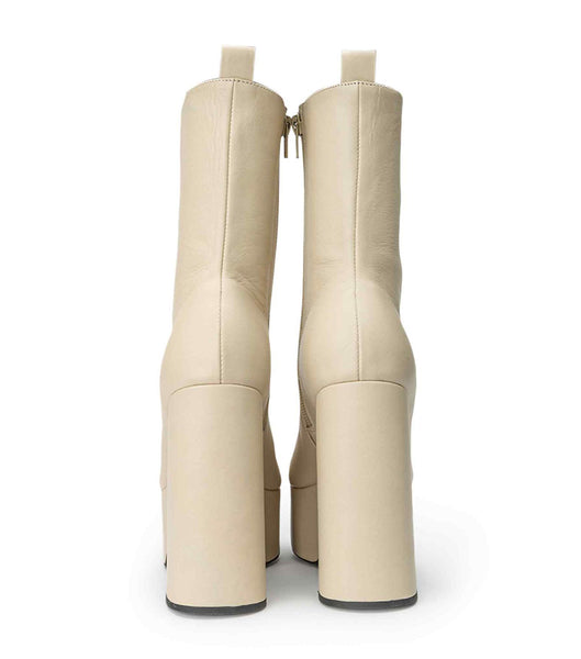 Botines Tony Bianco Tyra Vanilla Venice 12cm Amarillo Claro | CLJZR93467