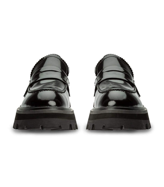 Loafers Tony Bianco Axell Black Hi Shine 4.5cm Negras | CLJZR30286