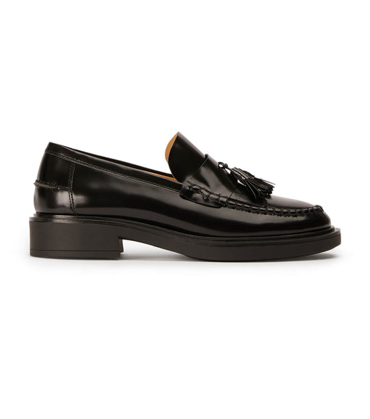 Loafers Tony Bianco Colt Black Hi Shine 4.5cm Negras | CLICD15928