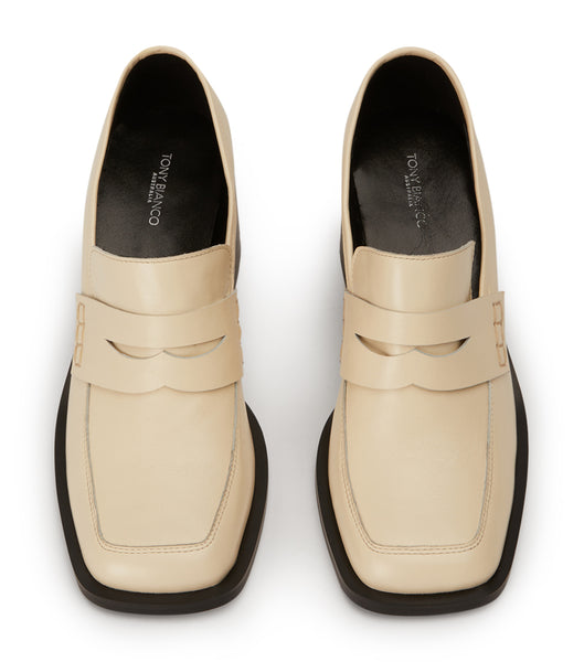 Loafers Tony Bianco Lomax Ecru Venice 6.5cm Blancas | CLJVR94388