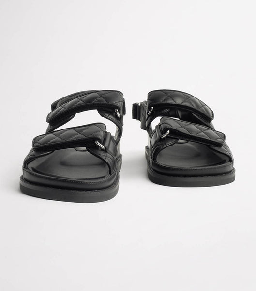 Plantillas Tony Bianco Hiranni Black Sheep Nappa 3.5cm Negras | UCLND94744