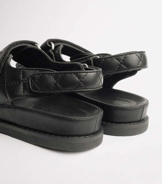Plantillas Tony Bianco Hiranni Black Sheep Nappa 3.5cm Negras | UCLND94744