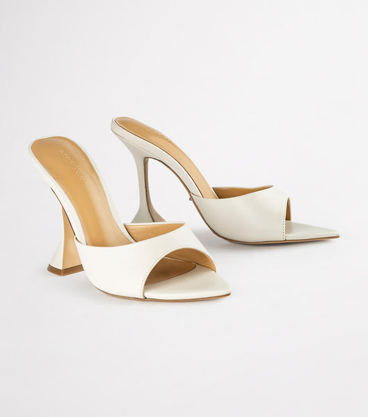 Tacones De Novia Tony Bianco Marcel Dove Nappa 10.5cm Blancas | CLZDE72514