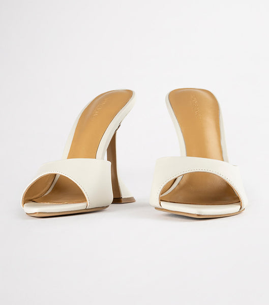 Tacones De Novia Tony Bianco Marcel Dove Nappa 10.5cm Blancas | CLZDE72514