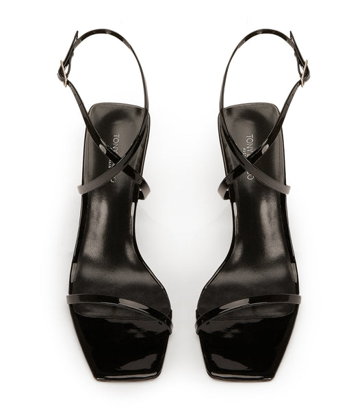 Tacones De Novia Tony Bianco Naxos Black Charol 10.5cm Negras | XCLBH63665