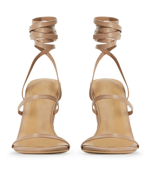 Tacones con tiras Tony Bianco Gabriella Skin Capretto 11cm Arena | CLJKU55167