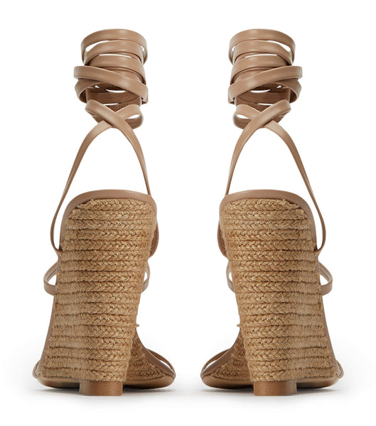 Tacones con tiras Tony Bianco Gabriella Skin Capretto 11cm Arena | CLJKU55167