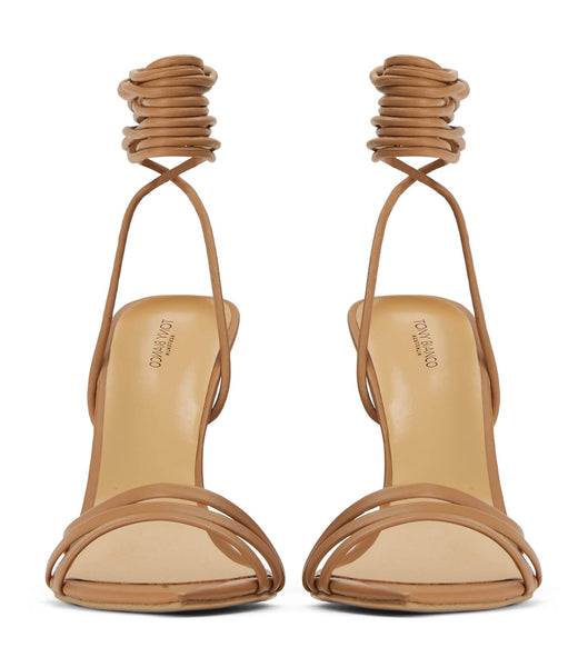 Tacones con tiras Tony Bianco Mavis Caramel Venice 10.5cm Beige | CLDYB97894