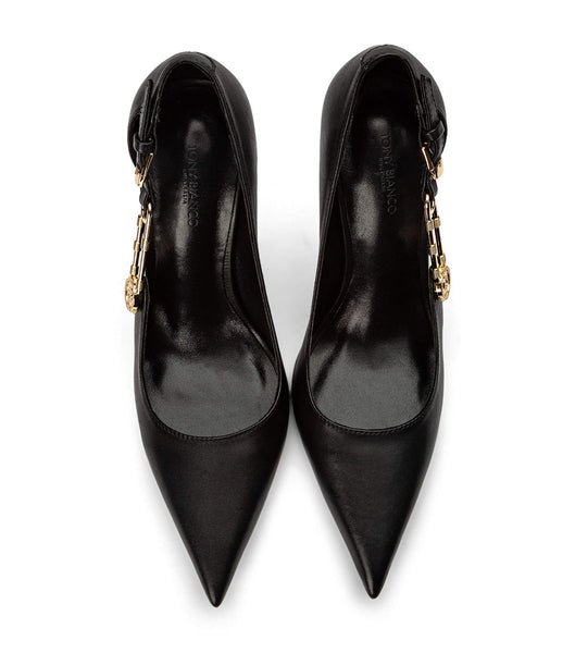 Tacones de aguja Tony Bianco Glow Black Como 11cm Negras | CLQCS53206