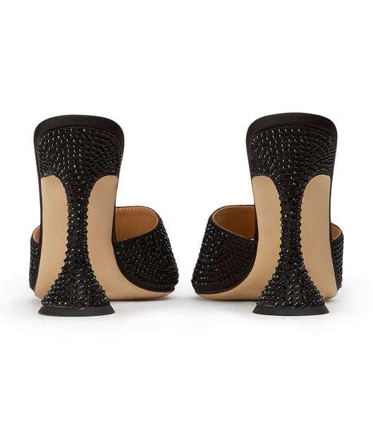 Tacones de aguja Tony Bianco Serri Black Satin 10.5cm Negras | CLDFL19327