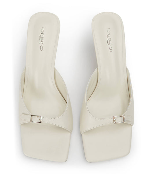 Tacones de evento Tony Bianco Asar Dove Nappa 6.5cm Blancas | XCLBH40027