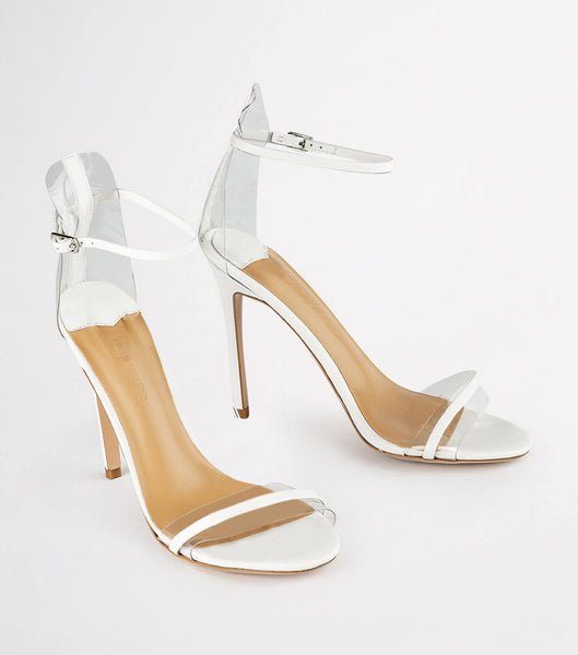 Tacones de evento Tony Bianco Kosumi Milk Denver 11cm Blancas | CLJVR18699