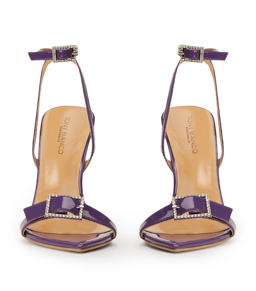 Tacones de evento Tony Bianco Mopsy Orchid Charol 10.5cm Moradas | CLDFL89767