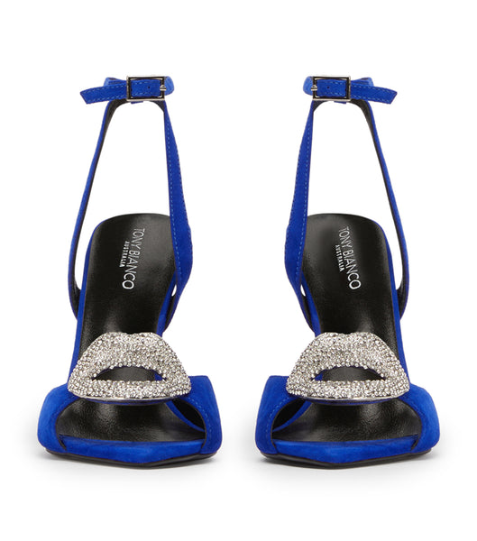 Tacones de evento Tony Bianco Moshi Azure Gamuza 10.5cm Azur | CLXMI38603