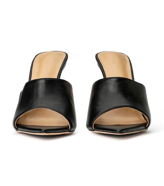 Tacones de evento Tony Bianco Mylo Black Nappa 10.5cm Negras | CLEAH12935
