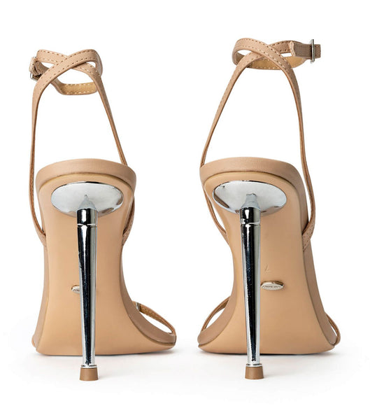 Tacones de evento Tony Bianco Myra Skin Nappa 10.5cm Arena | CLEAH40169