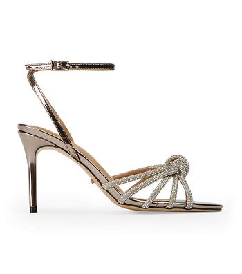 Tacones De Novia Tony Bianco Helena Gunmetal Shine 8.5cm Gris | UCLTG61657