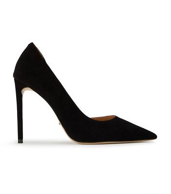 Tacones de evento Tony Bianco Alyx Black Gamuza 10.5cm Negras | CLNEJ70202